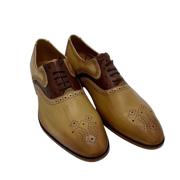 Baldi London Men's Burscough Dress Shoe in Brown Size 9 - Picture 1 of 8